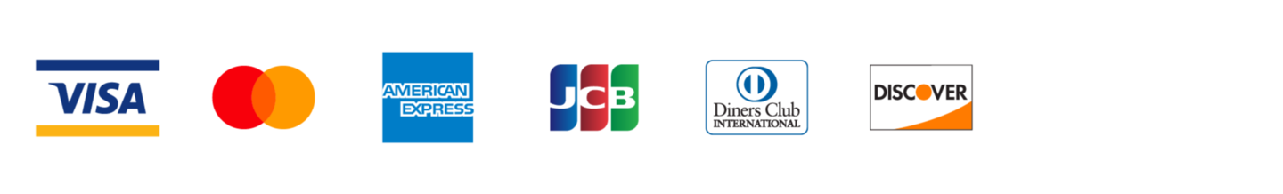 クレジットカード取り扱いブランド一覧